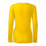 Tričko dámske Malfini Slim dlhý rukáv - žlté