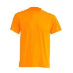 Pánske tričko JHK Regular - oranžové svietiace