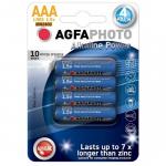 Batéria alkalická AAA AgfaPhoto Power blister 4 ks