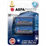 Batéria alkalická C AgfaPhoto Power 2 ks