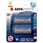 Batéria alkalická D AgfaPhoto Power 2 ks
