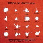 Tričko Gooses Birds of Australia - hnedé