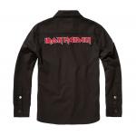 Košeľa s dlhým rukávom Brandit Iron Maiden Luis Vintageshirt - čierna