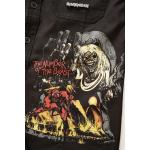 Košeľa s dlhým rukávom Brandit Iron Maiden Luis Vintageshirt - čierna