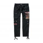 Kalhoty Brandit Iron Maiden Pure Vintage Slim - černé