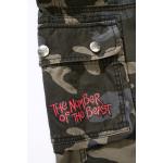 Kalhoty Brandit Iron Maiden Pure Vintage Slim - darkcamo