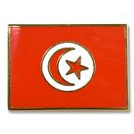 Odznak (pins) 18mm vlajka Tunisko - barevný