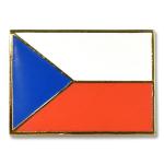 Odznak (pins) 18mm vlajka Česká republika - farebný
