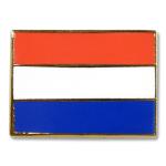 Odznak (pins) 18mm vlajka Holandsko - farebný