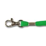 Kľúčenka na krk s karabínou Promex 1 cm - zelená