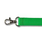 Kľúčenka na krk s karabínou Promex 2 cm - zelený
