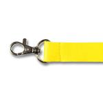 Kľúčenka na krk s karabínou Promex 2 cm - žltý