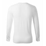 Tričko pánske Malfini Brave dlhý rukáv - biele