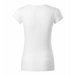 Tričko dámske Malfini Fit V-Neck - biele