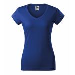 Tričko dámske Malfini Fit V-Neck - modré