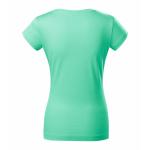 Tričko dámske Malfini Fit V-Neck - svetlo zelené