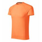 Tričko pánske Malfini Destiny - oranžové svietiace