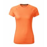 Tričko dámske Malfini Destiny - oranžové svietiace
