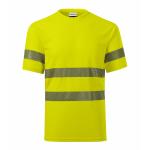 Tričko unisex Rimeck HV Dry - žluté svítící