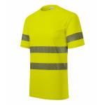 Tričko unisex Rimeck HV Dry - žluté svítící