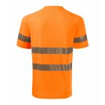 Tričko unisex Rimeck HV Dry - oranžové svietiace
