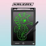 Kresliaci tablet Kruzzel 25,4 cm so stylusom - čierny