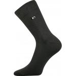 Ponožky pánske tenké Boma Žolík II - tmavo sivé