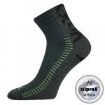 Ponožky sportovní Voxx Revolt - antracitové-šedé