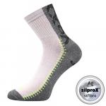 Ponožky sportovní Voxx Revolt - světle šedé-šedé