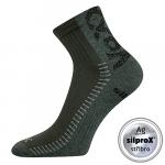 Ponožky sportovní Voxx Revolt - olivové-šedé