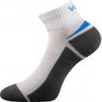 Ponožky znížené športové Voxx Aston silproX - biele-sivé