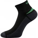 Ponožky snížené sportovní Voxx Aston silproX - černé-zelené