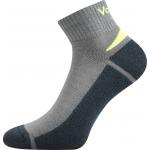 Ponožky snížené sportovní Voxx Aston silproX - světle šedé-šedé
