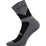 Ponožky športové Voxx Bambo - tmavo sivé-čierne