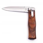 Nôž vyhadzovací Mikov Predator 241-ND-1/KP - hnedý-strieborný