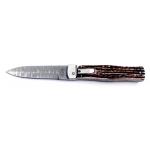 Nôž vyhadzovací Mikov Predator 241-DP-1/KP - béžový-strieborný