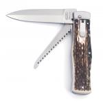 Nôž vyhadzovací Mikov Predator 241-NP-2/KP - béžový-strieborný