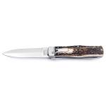 Nôž vyhadzovací Mikov Predator 241-NP-2/KP - béžový-strieborný
