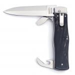 Nůž vyhazovací Mikov Predator 241-NR-3/KP - černý-stříbrný