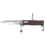 Nôž vyhadzovací Mikov Predator 241-ND-4/KP - hnedý-strieborný