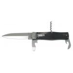 Nôž vyhadzovací Mikov Predator 241-NR-4/KP - čierny-strieborný
