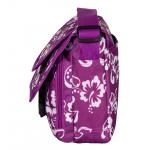 Taška přes rameno Metro Flower - fialová
