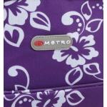 Taška cez rameno Metro Flower Mini - fialová