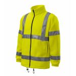 Bunda pánská Malfini HV Fleece Jacket - žlutá svítící