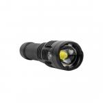 LED nabíjecí svítilna Solight 1400lm Zoom Li-Ion Powerbank - černá