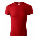 Tričko unisex Piccolio Paint - červené