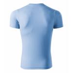 Tričko unisex Piccolio Paint - svetlo modré