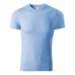 Tričko unisex Piccolio Paint - svetlo modré