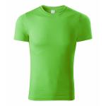 Tričko unisex Piccolio Paint - zelené svítící