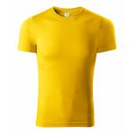 Tričko unisex Piccolio Paint - žlté
